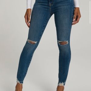 Good American Good Legs Chewed Hem sz 6/28